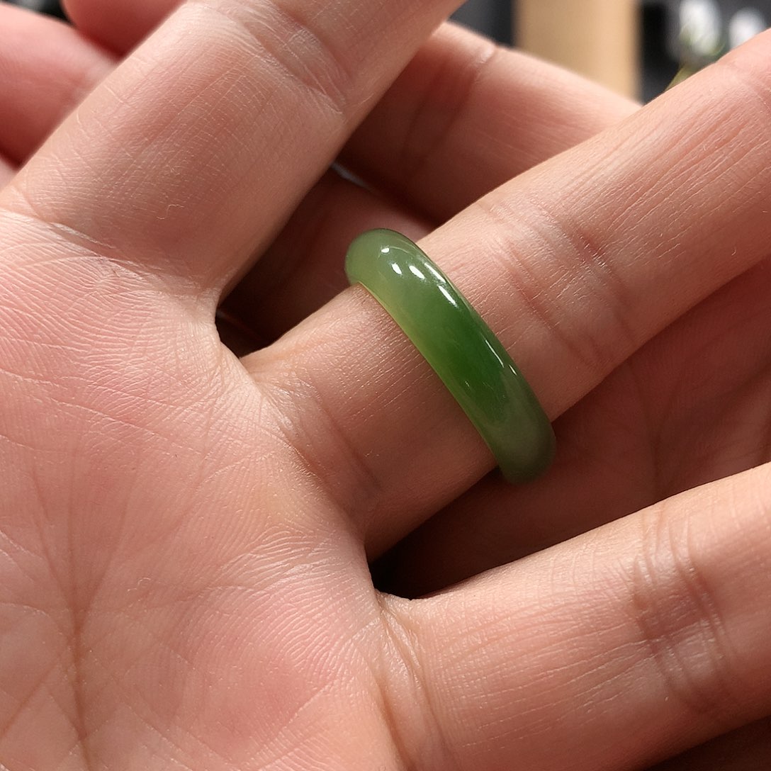 和田玉戒圈未镶嵌