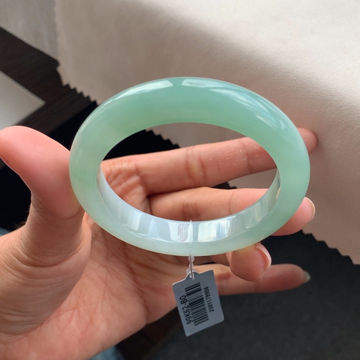 翡翠手镯未镶嵌翡翠手镯53圈口