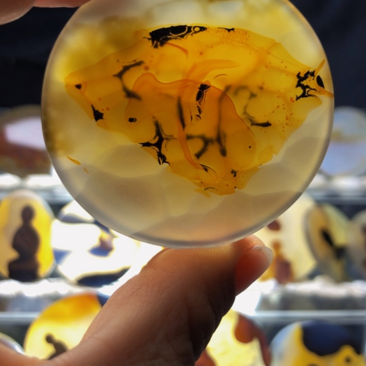 合金玛瑙/玉髓珠宝奇石22