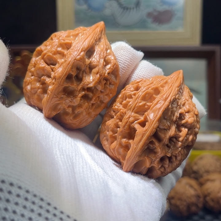 文玩核桃吊坠大沽石43