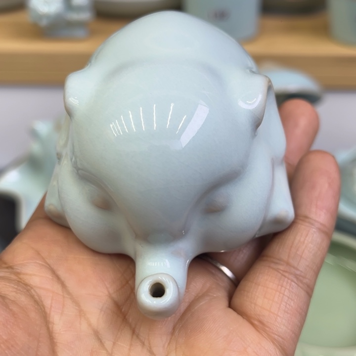 杯子微瑕茶宠摆件半手工