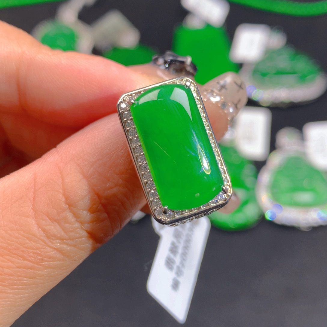 翡翠颈饰银S925镶嵌1111111111