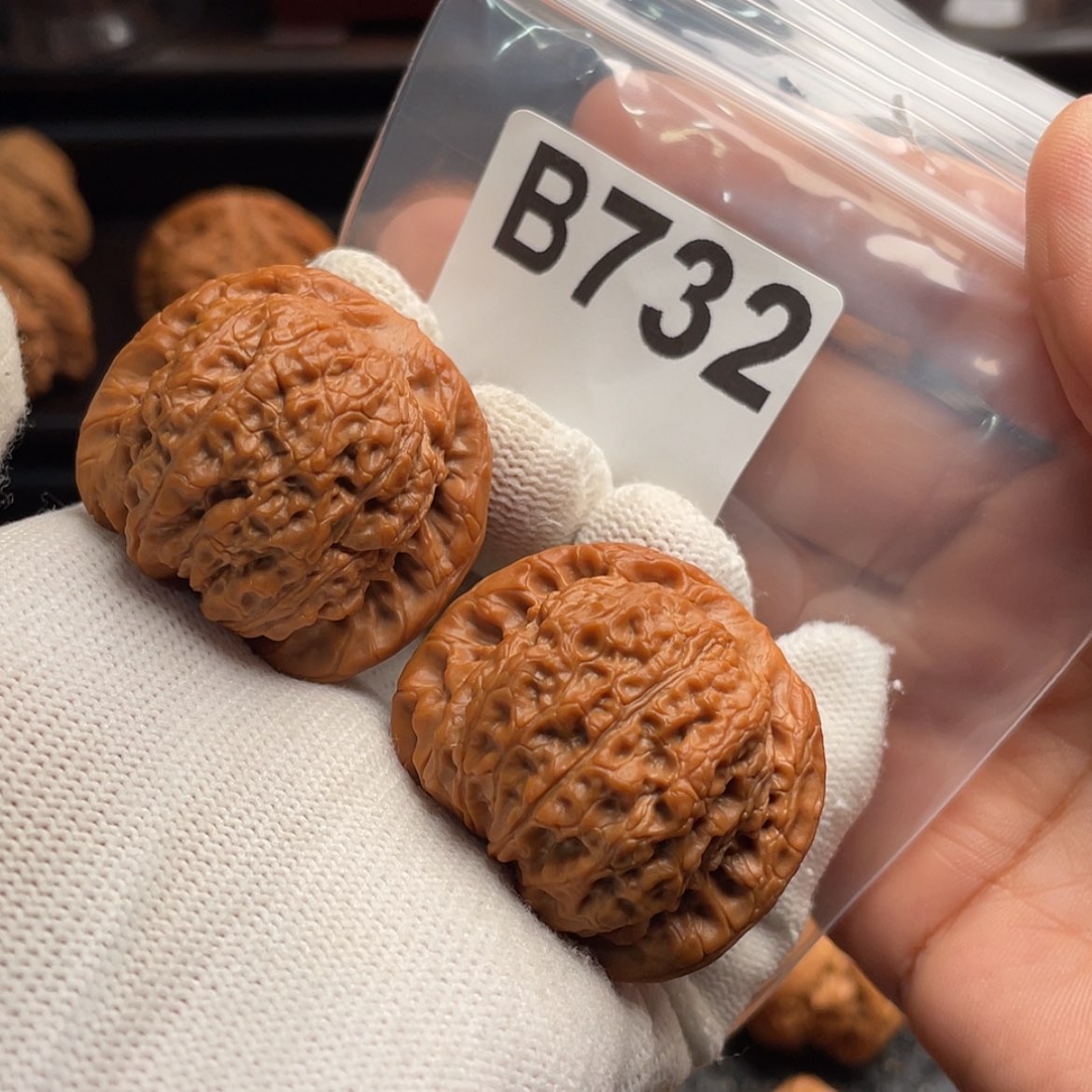 【闪购商品】文玩核桃吊坠称*B732血麒麟39