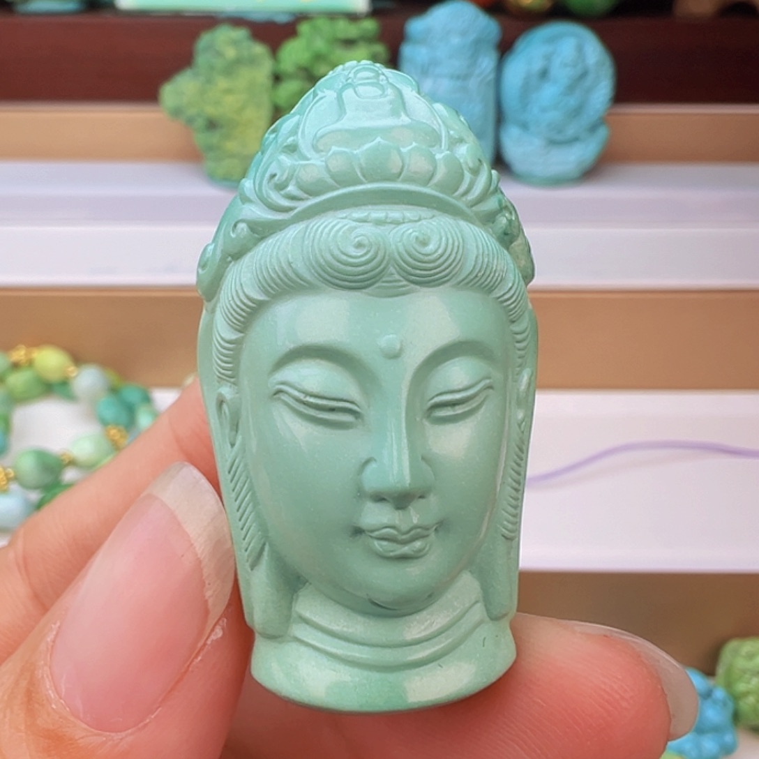 未镶嵌绿松石项链