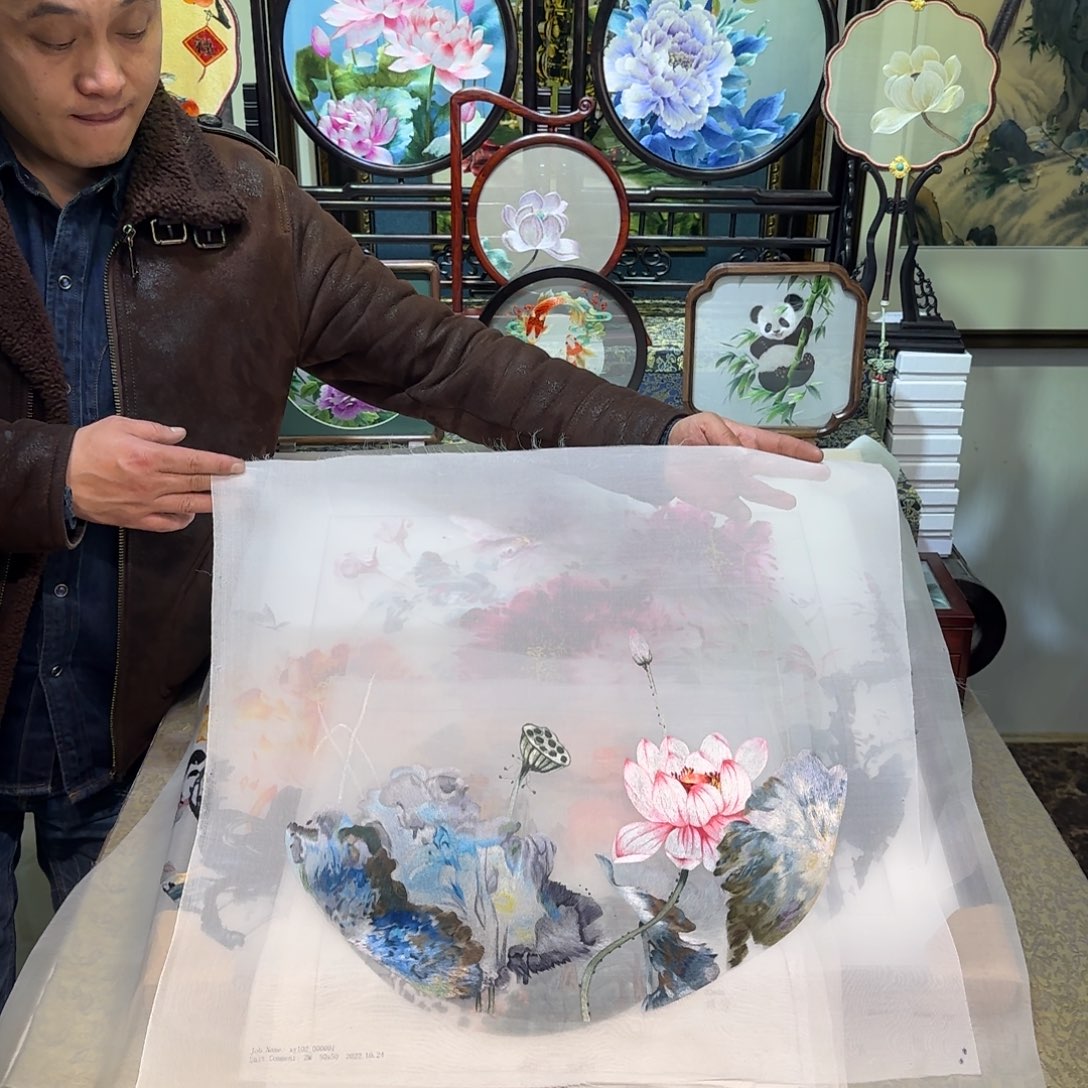 刺绣刺绣工艺精湛