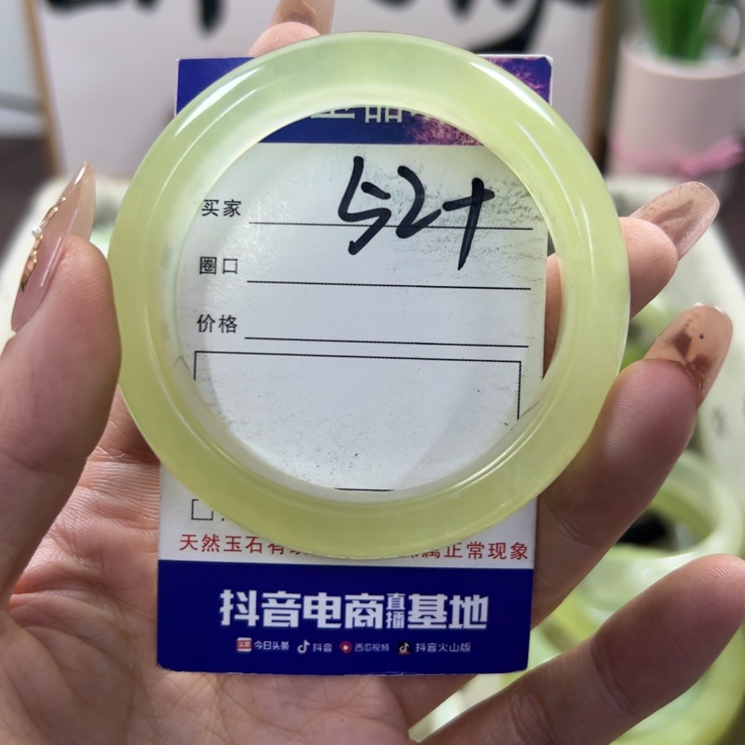 蛇纹石玉手镯未镶嵌461