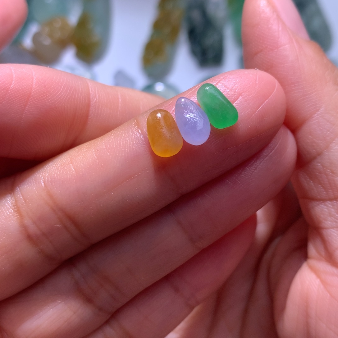 定制翡翠未镶嵌满色随行