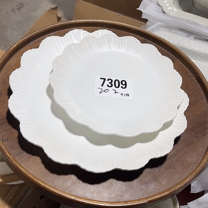 瓷微瑕外贸餐具7309