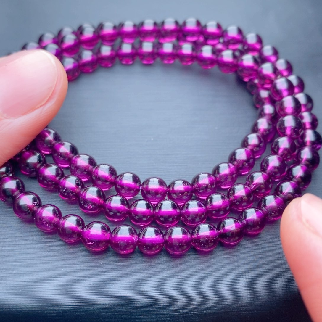 石榴石手链未镶嵌1****7亏米不退不退