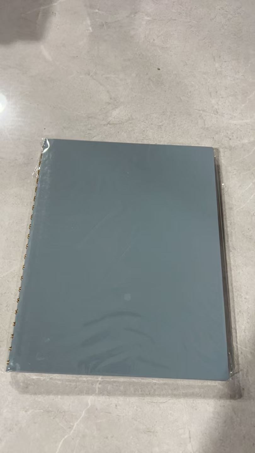 【小尼文具】A4内置线圈本 内页空白80张180克 到手2本