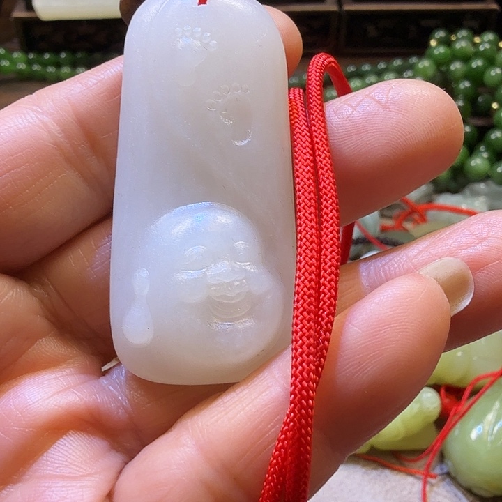 和田玉（白玉）未镶嵌颈饰