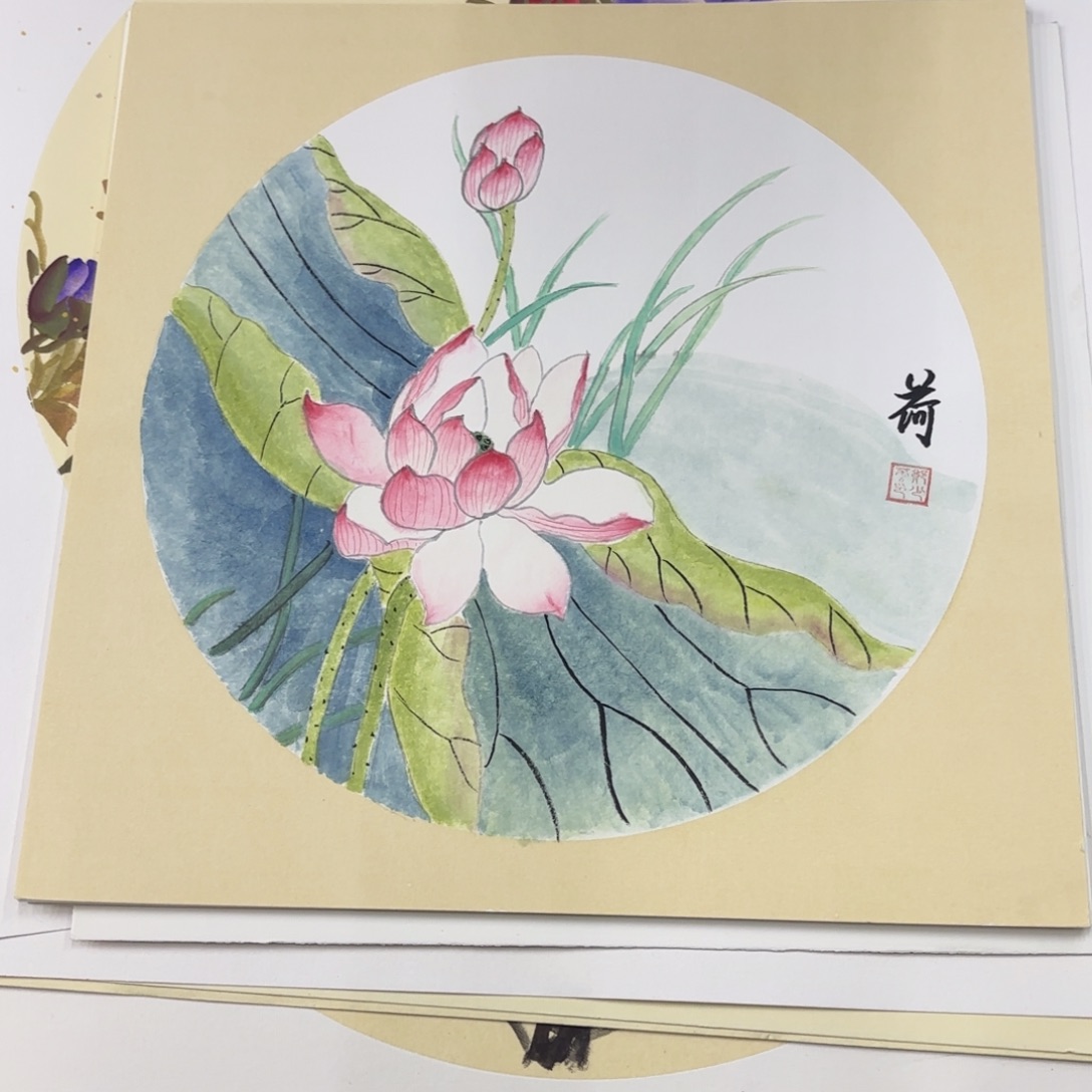 国画国画老师作品刘