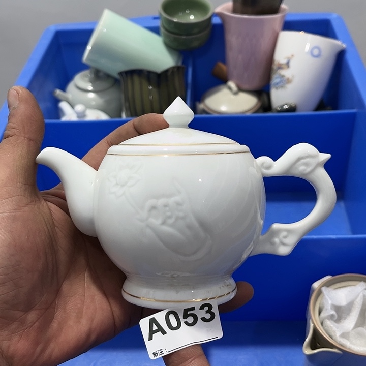 茶具默认微瑕瓷器、茶具、壶、摆件，介意勿拍 