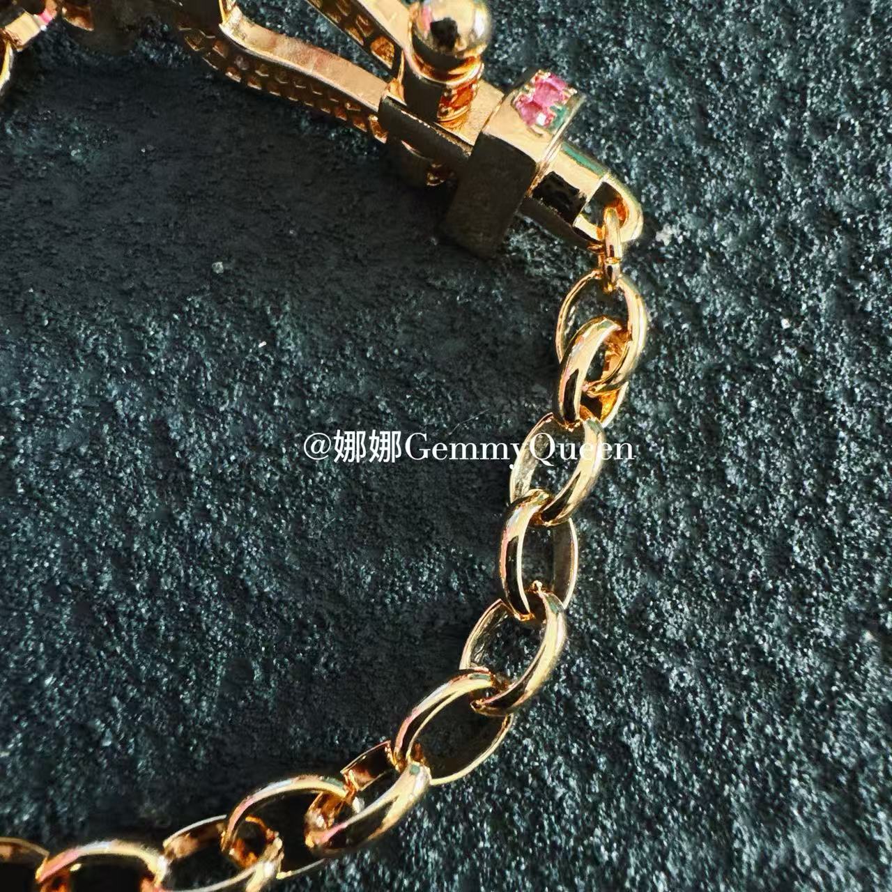 铜合金合成锆石手链 娜娜GemmyQueen手链GQ10337