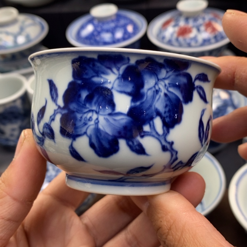 【闪购商品】景德镇青花主人杯