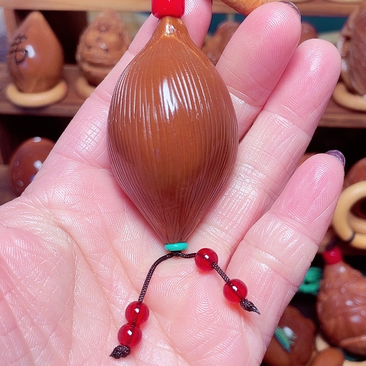 手串/手链橄榄核螺纹一面，不退不换