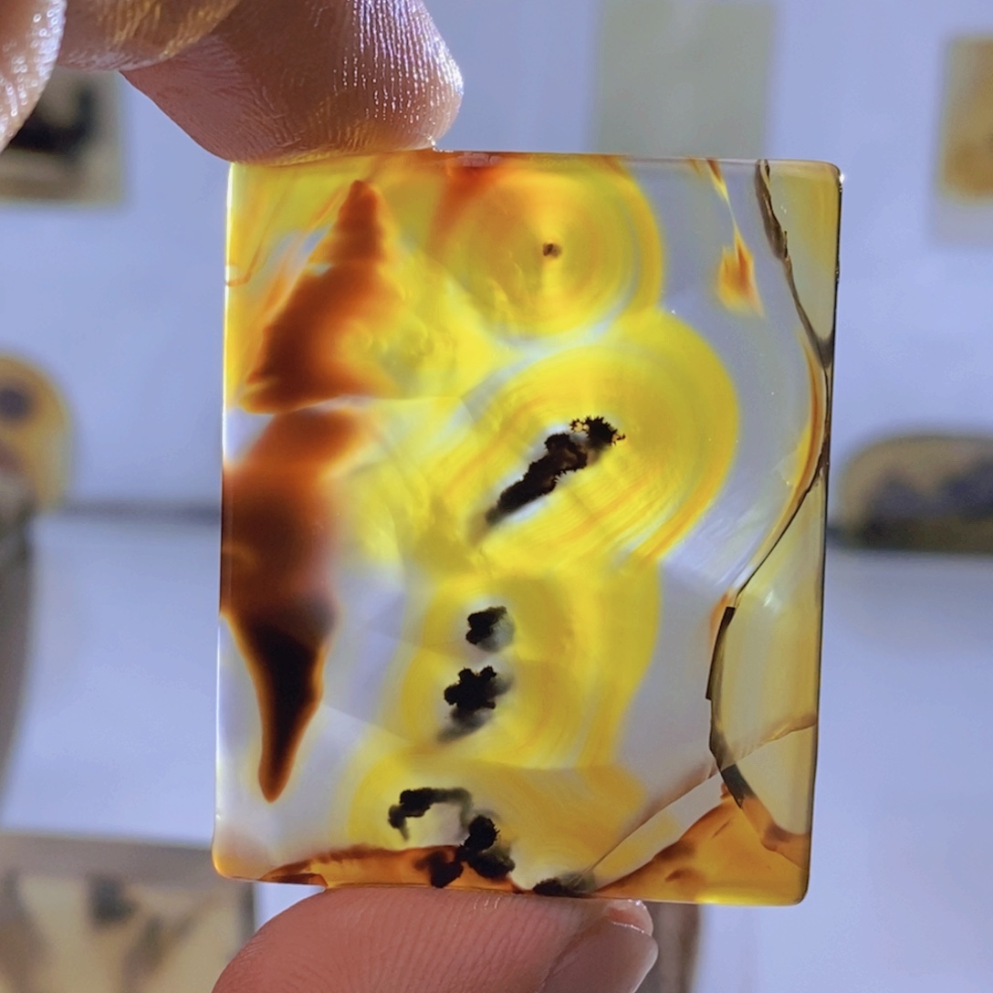 玛瑙/玉髓吊坠(不含链)未镶嵌21