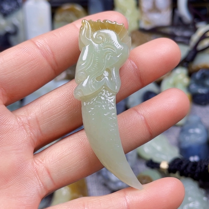 和田玉挂件未镶嵌