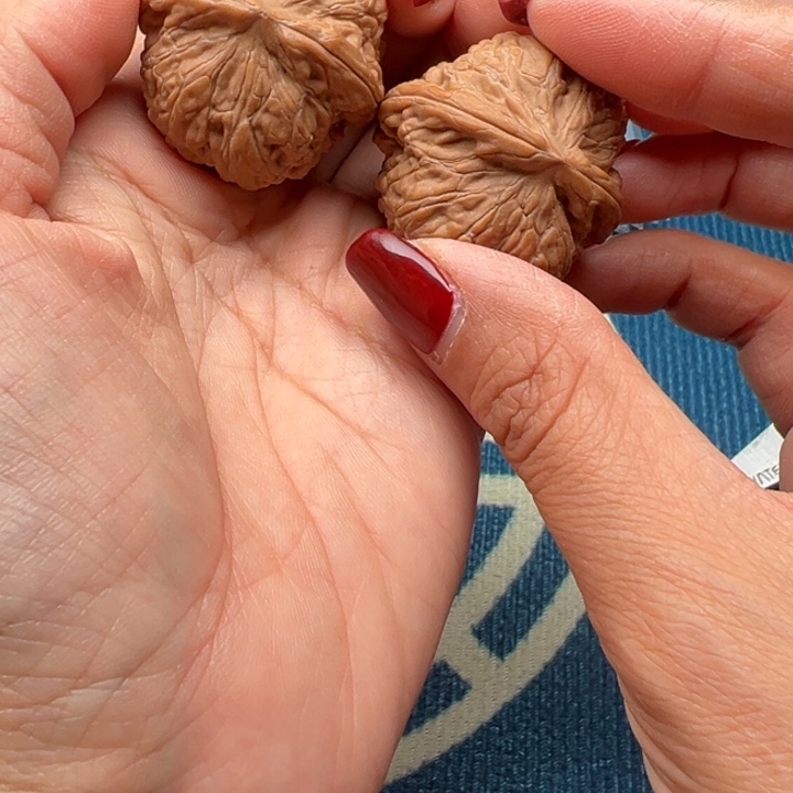 桃核吊坠文玩平底锅