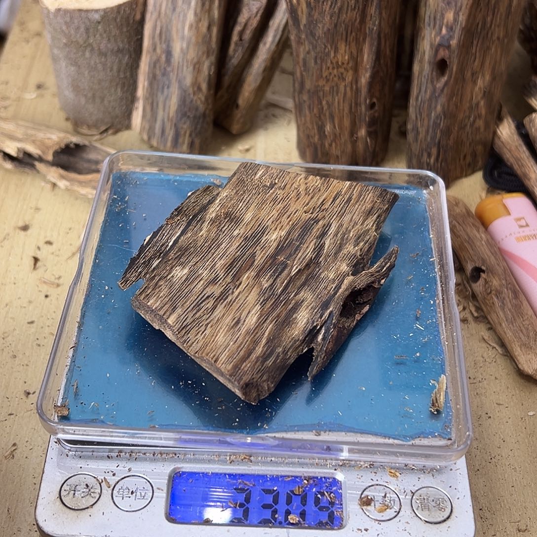 香料绿奇楠虫漏33克张勺子