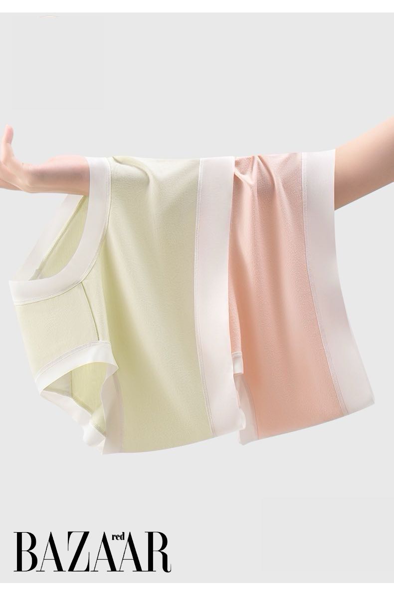 6条装高品质女士植物纤维抑菌短裤2601