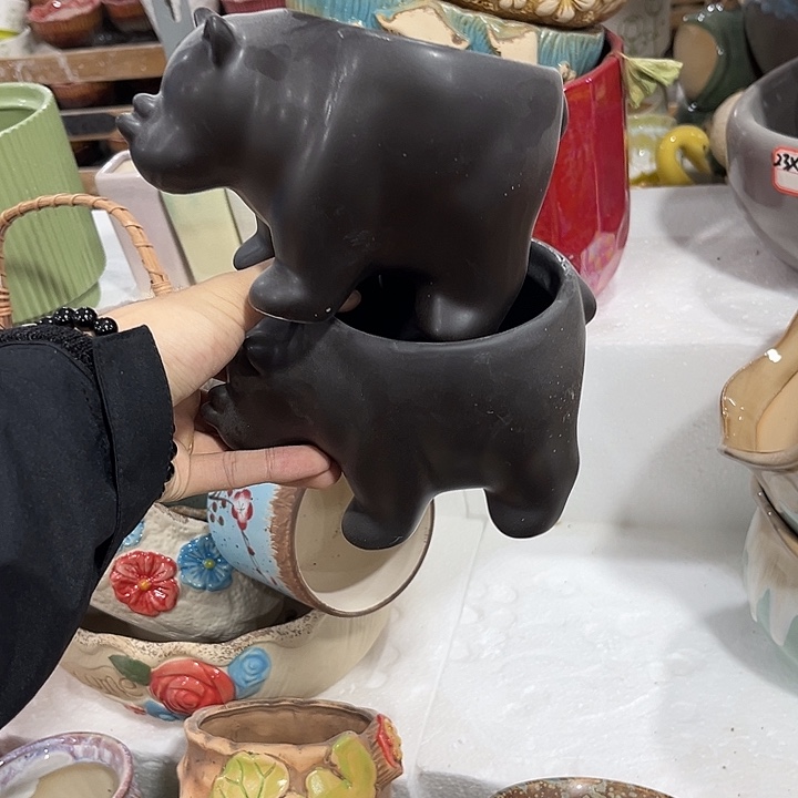 福利价陶瓷花盆全场10包邮