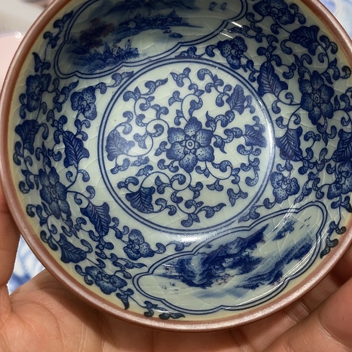 摆件陶景德镇陶瓷主人杯1445