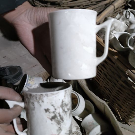 陶瓷四厂强化杯子两支