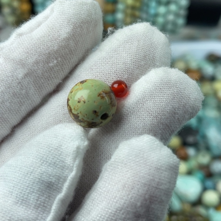 M***豆南红玛瑙未镶嵌配饰11.7