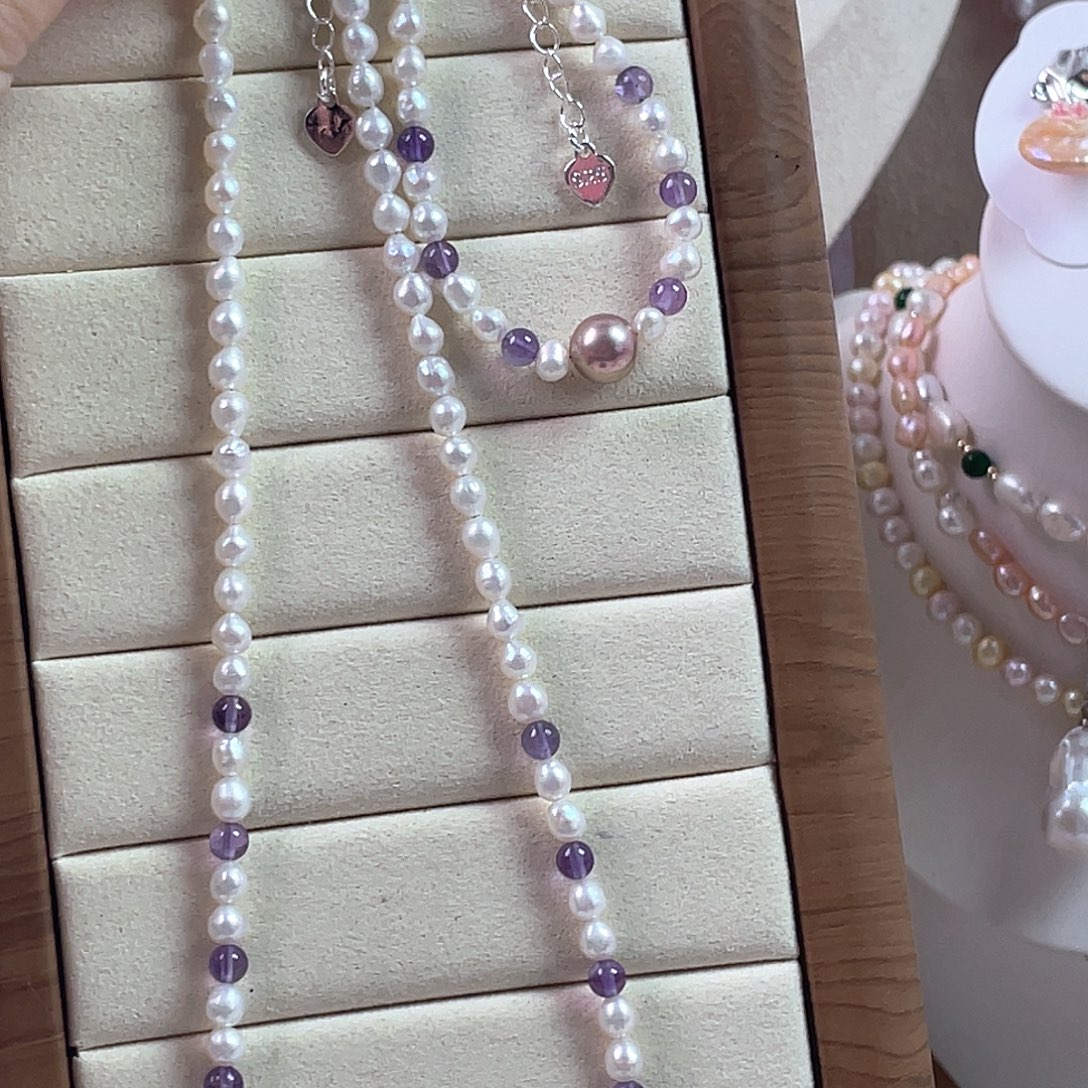 淡水珍珠未镶嵌颈饰