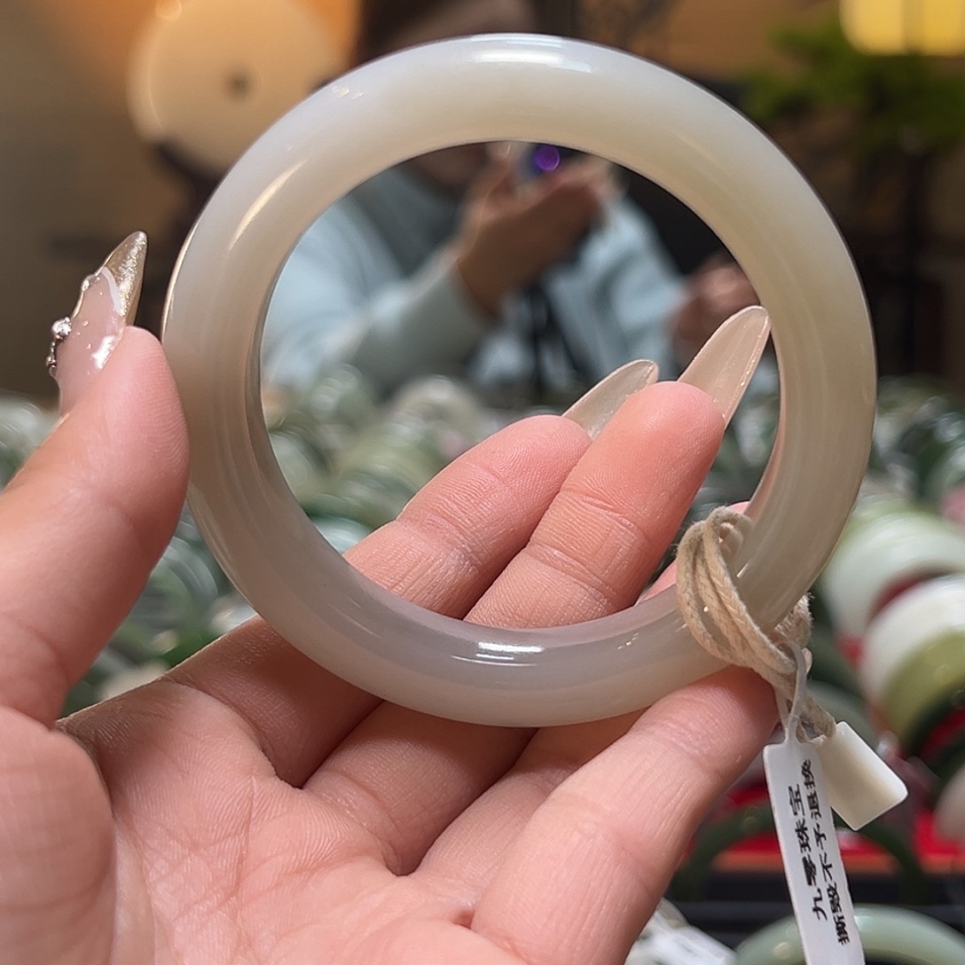 未镶嵌手镯和田玉C0084-55+