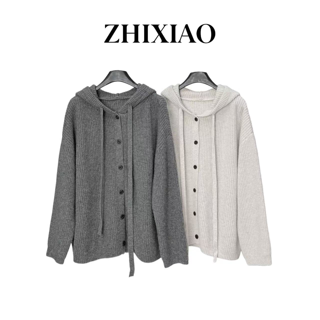 【ZHIXIAO】秋冬新款：针织毛衣开衫TR1007