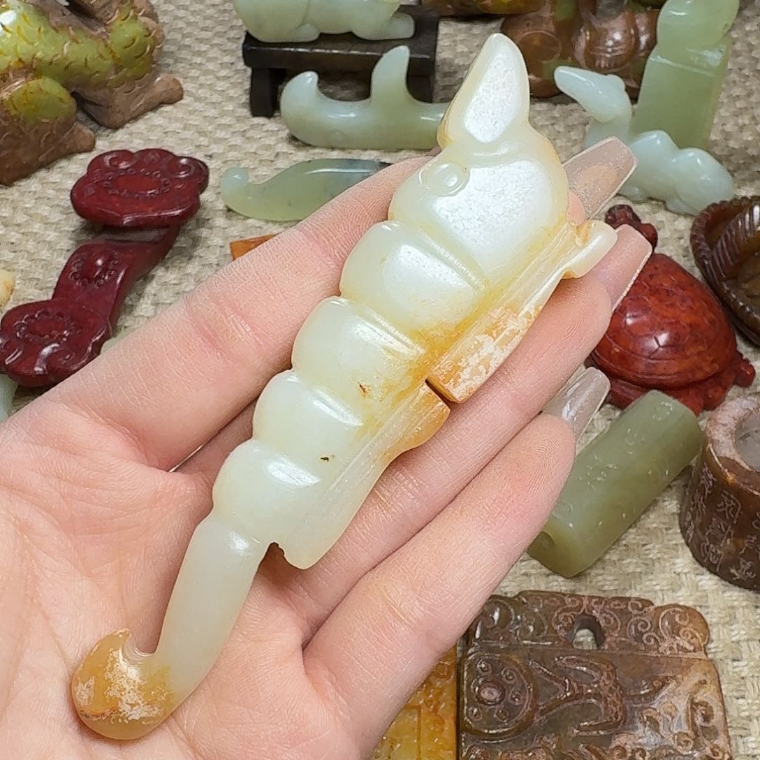 白玉菩提吊坠挂件