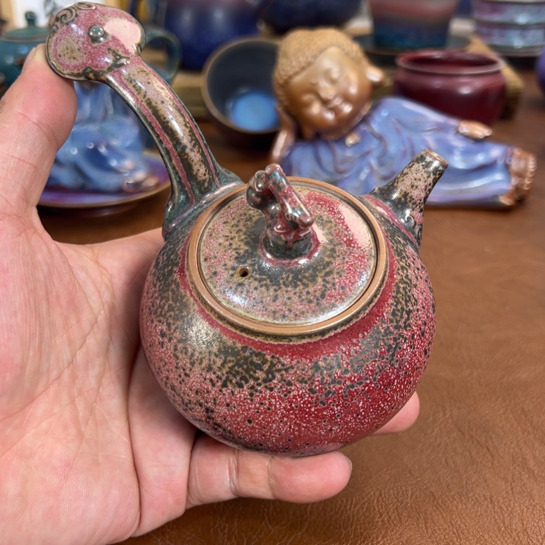 摆件瓷神垕钧瓷原产地原矿釉