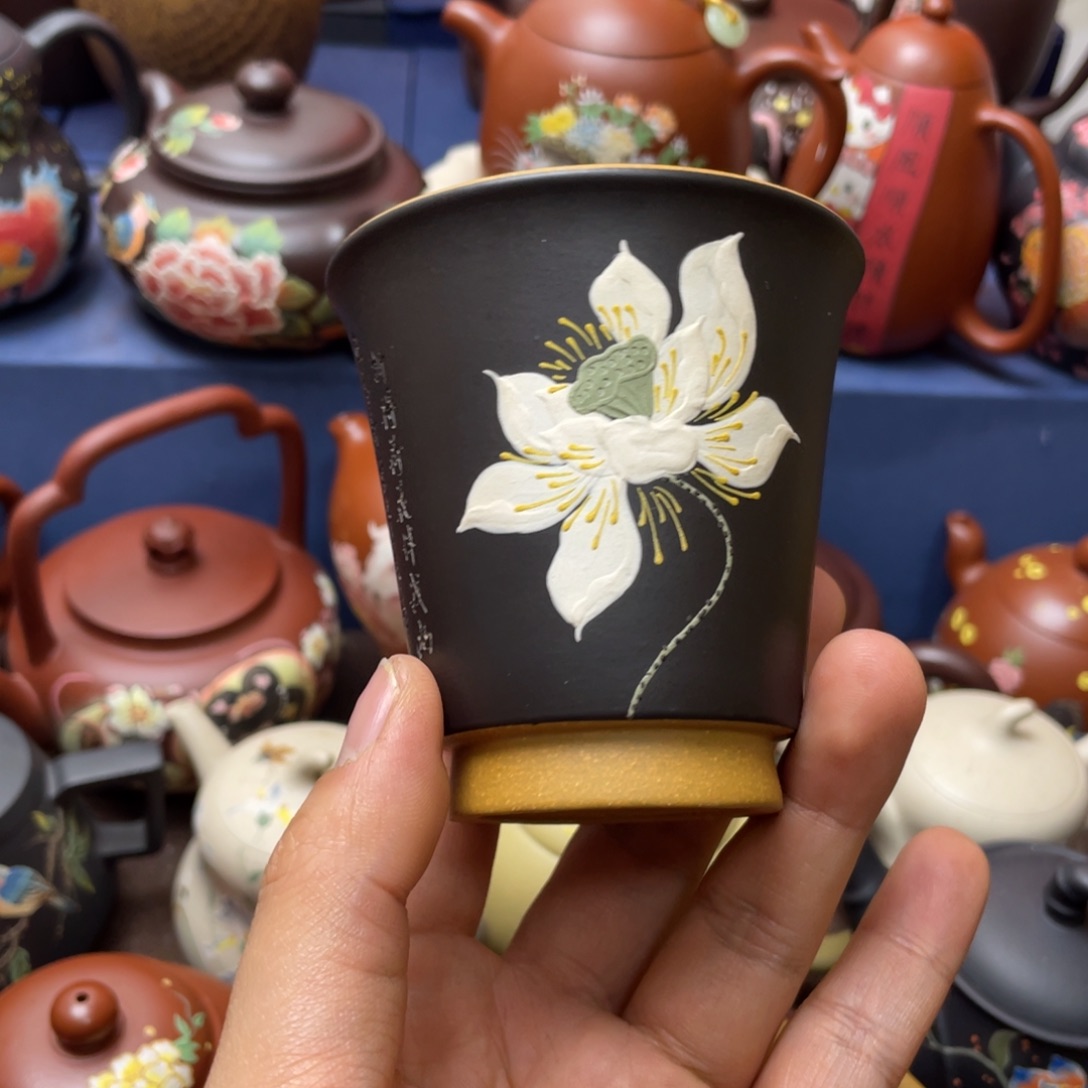 茶杯紫砂紫砂主人杯130cc