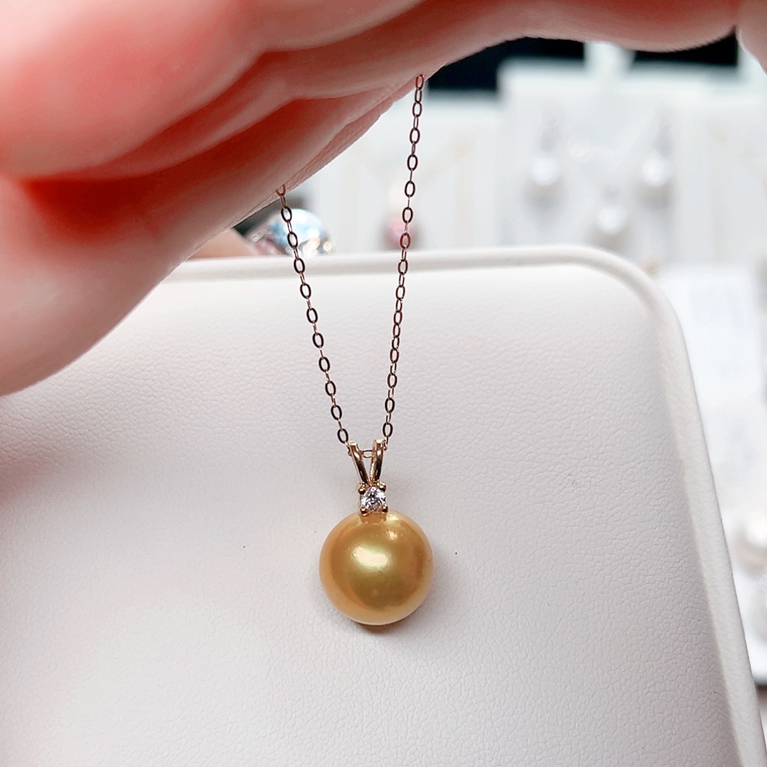 淡水珍珠合金吊坠(赠链)
