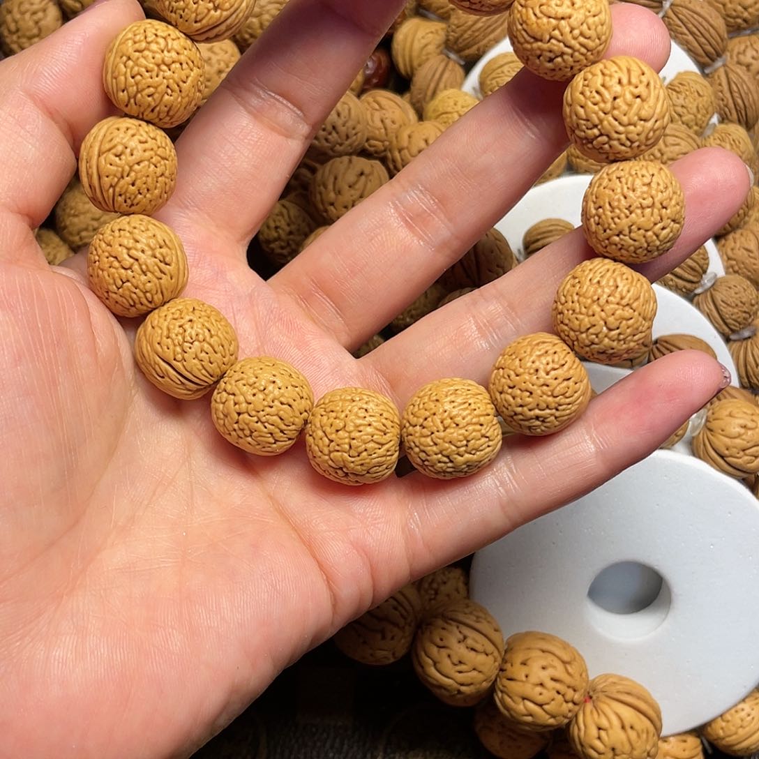 桃木之**?桃核手串15+蚂蚁蛋