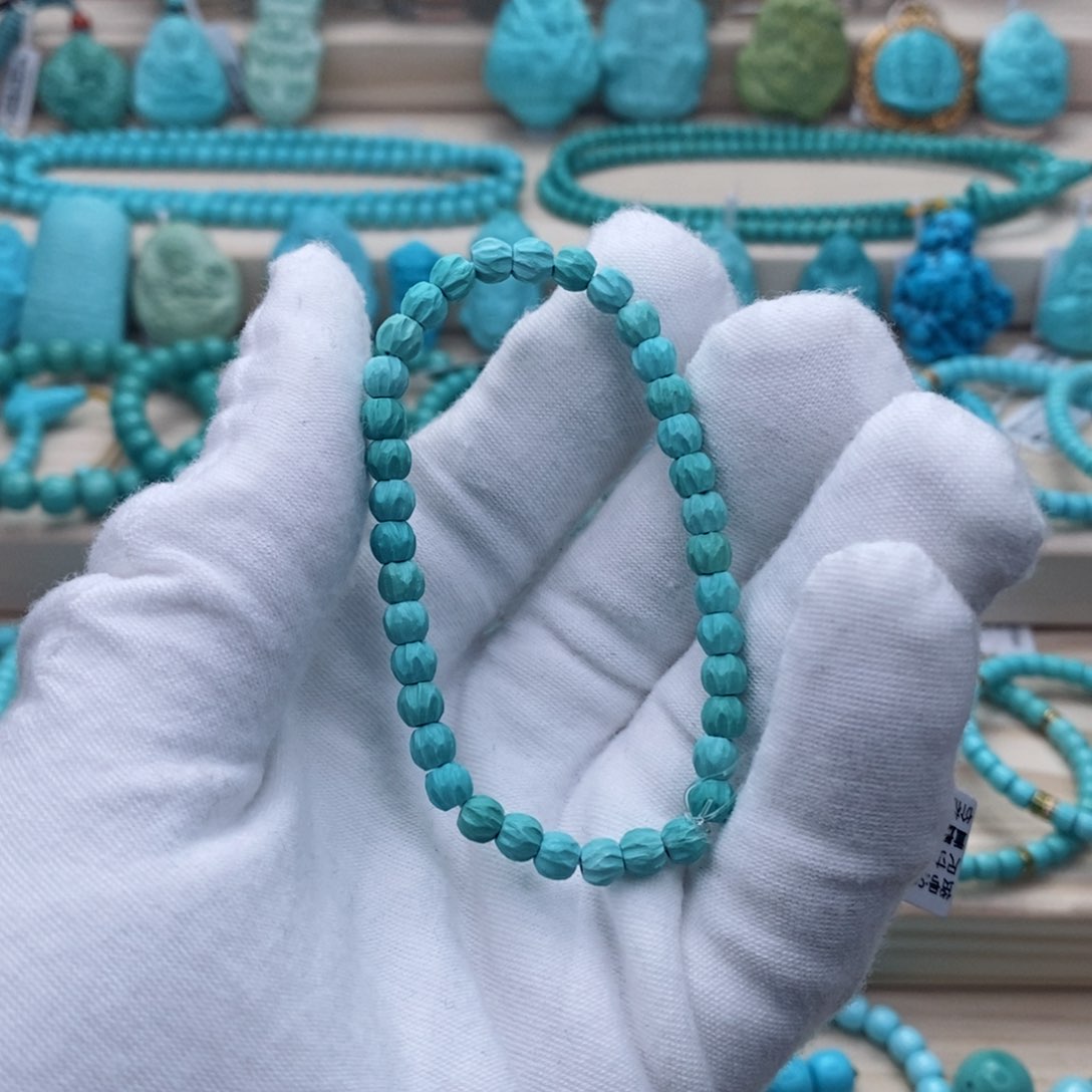 绿松石珠宝奇石未镶嵌