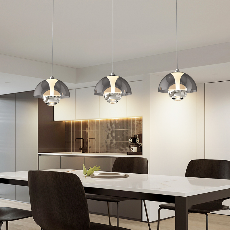 意式极简餐厅吊灯现代简约餐桌吧台灯北欧设计师高端创意个性灯具
