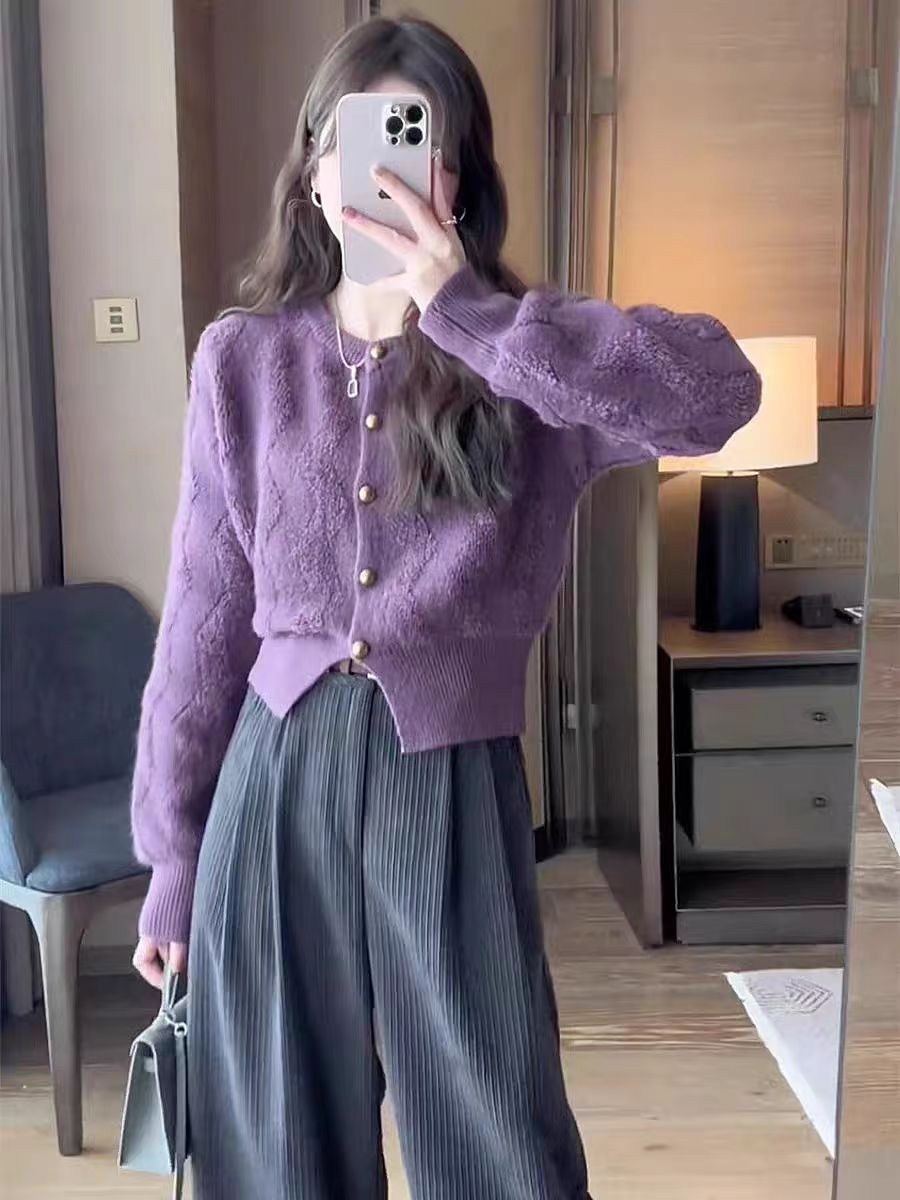 2025针织衫上衣性感风气质百搭温柔