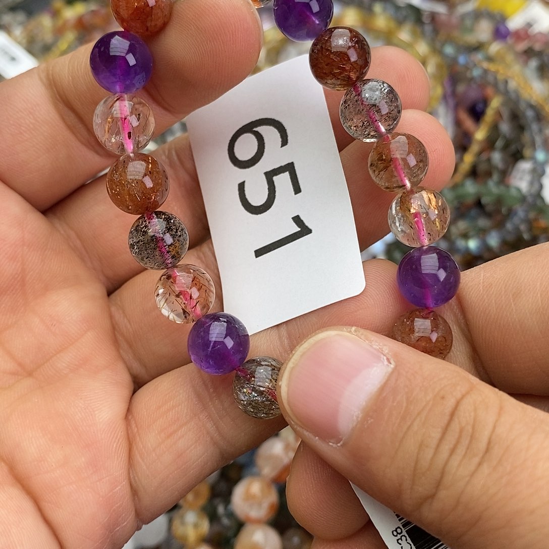 水晶未镶嵌手链手链