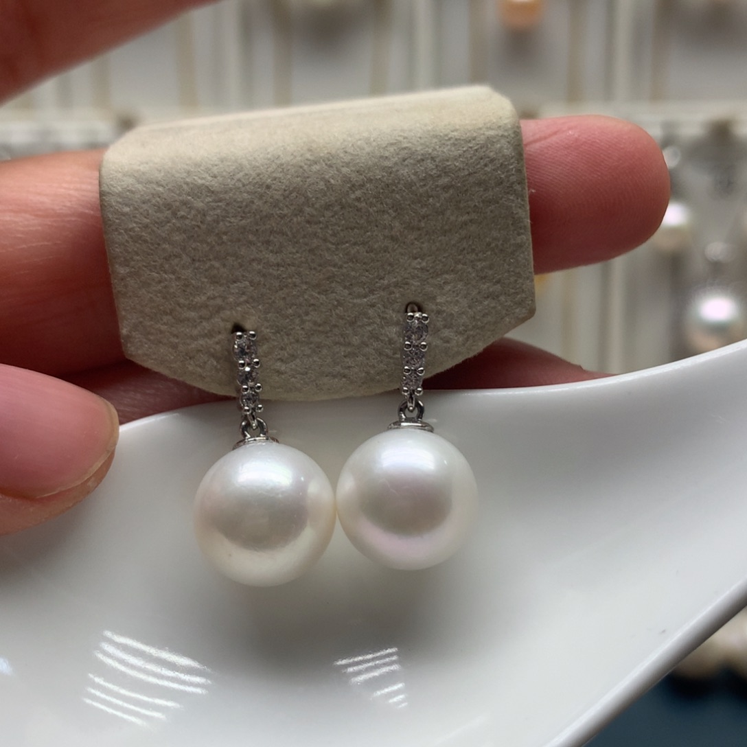 未镶嵌淡水珍珠耳饰