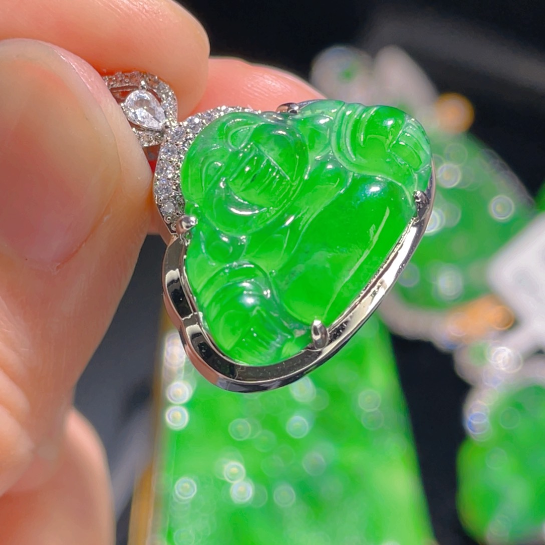 翡翠吊坠(不含链)未镶嵌