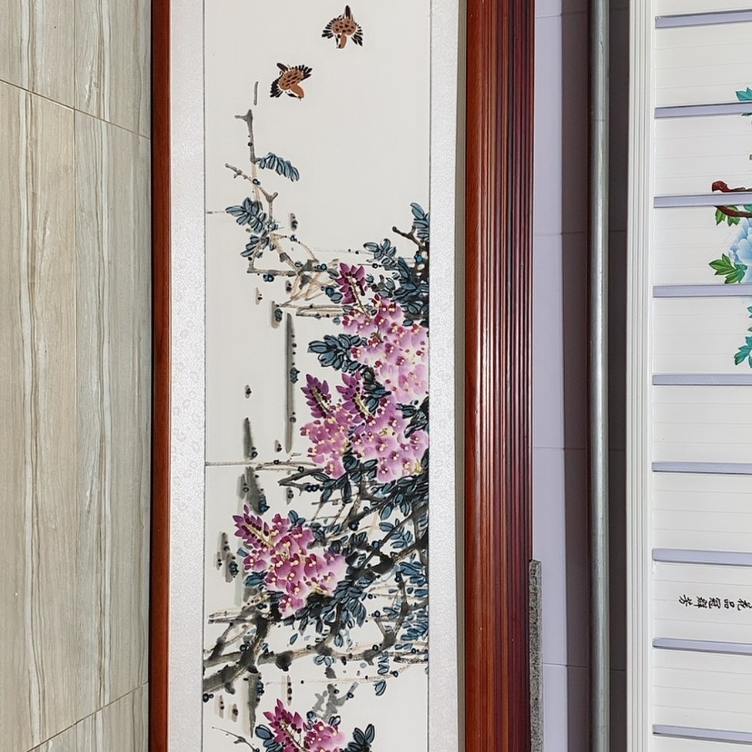 【闪购商品】国画书画作品带框165×50