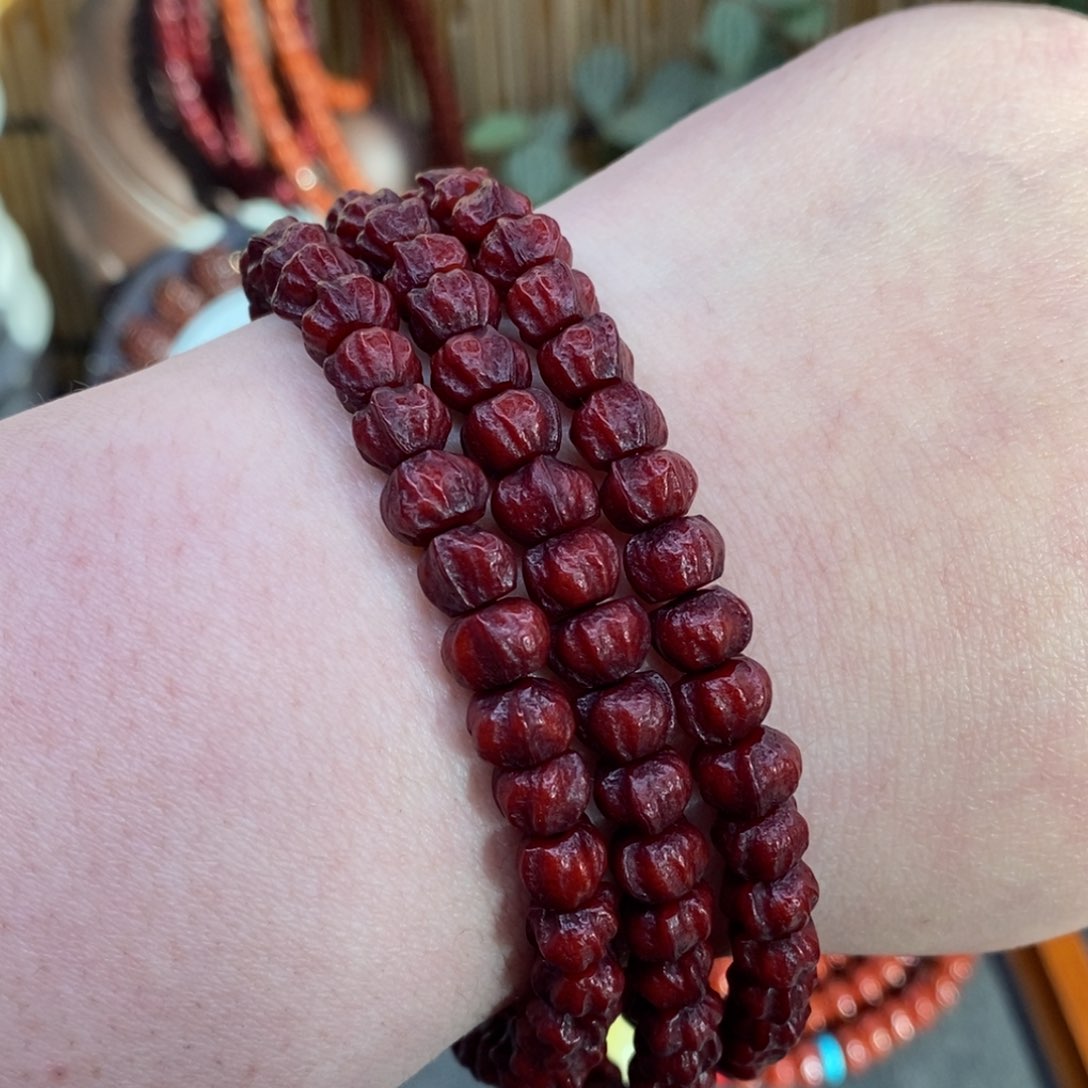 柏香籽/百香籽吊坠7mm元宝百香