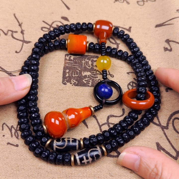 椰蒂吊坠菩提子脖挂