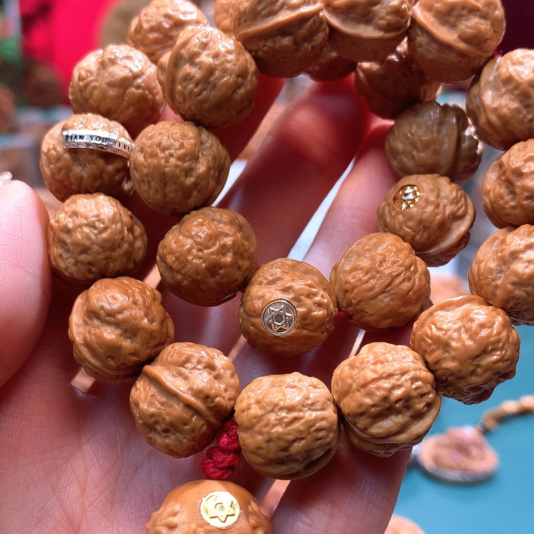 猴头核桃手串———————-