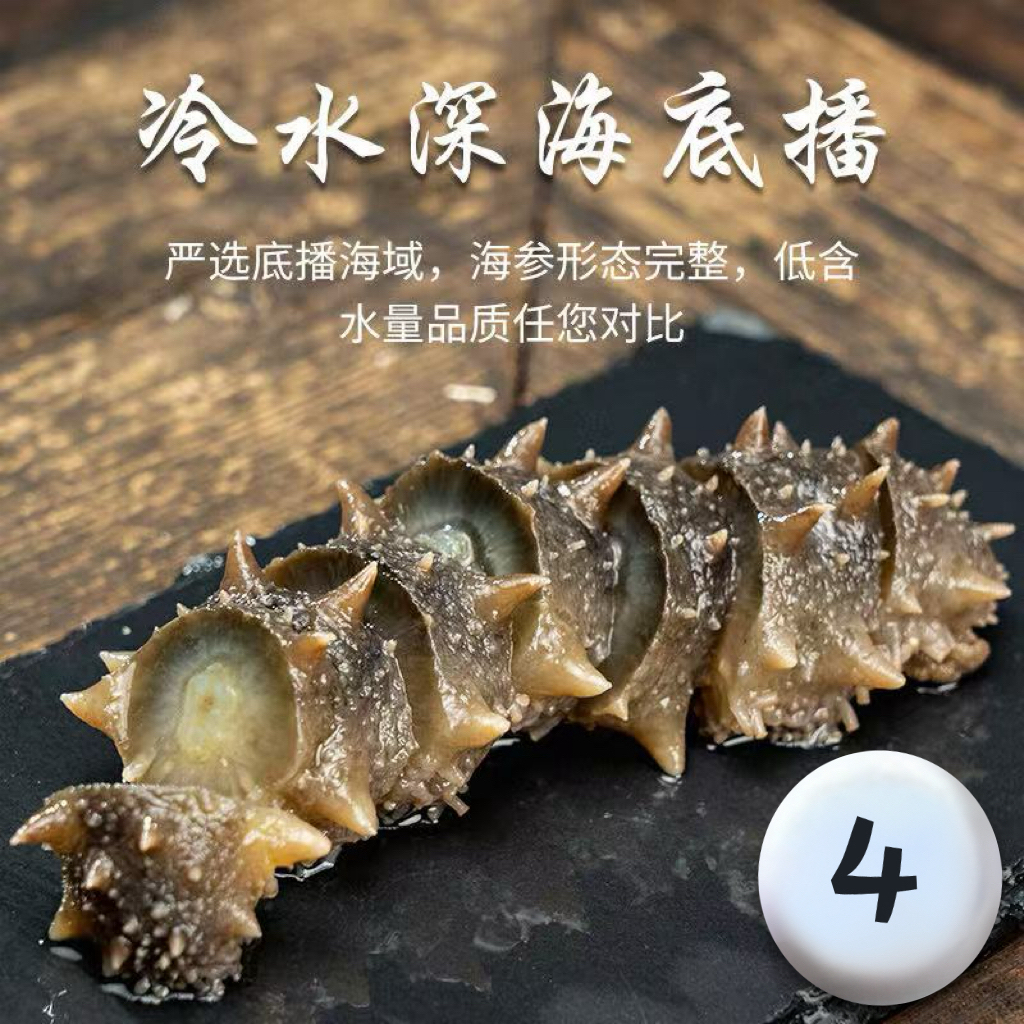 大连正宗辽刺参Q弹口感海参营养滋补即食海参