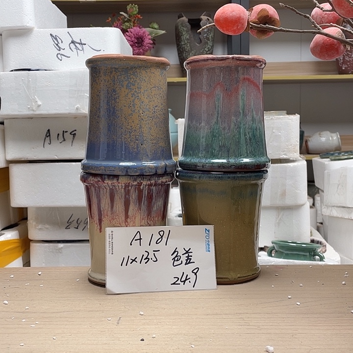 粗陶多肉花盆微瑕181