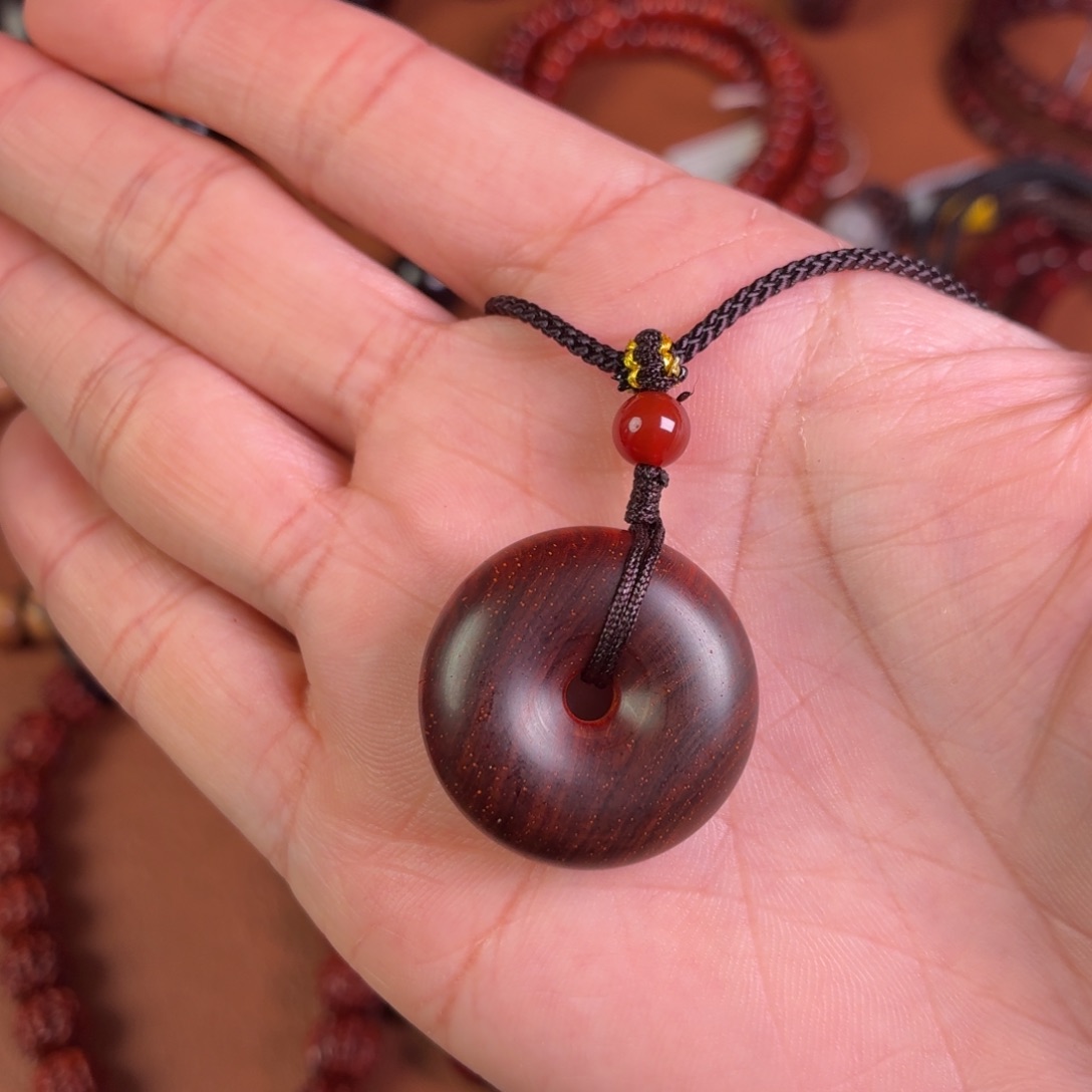 手串/手链小叶紫檀平安扣